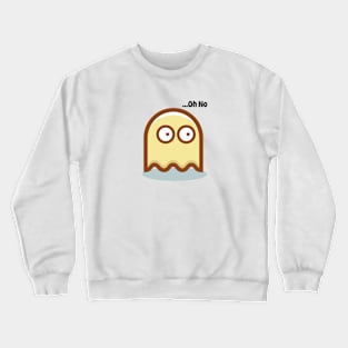 ...Oh No Funny Ghost Video Game Tshirt Crewneck Sweatshirt